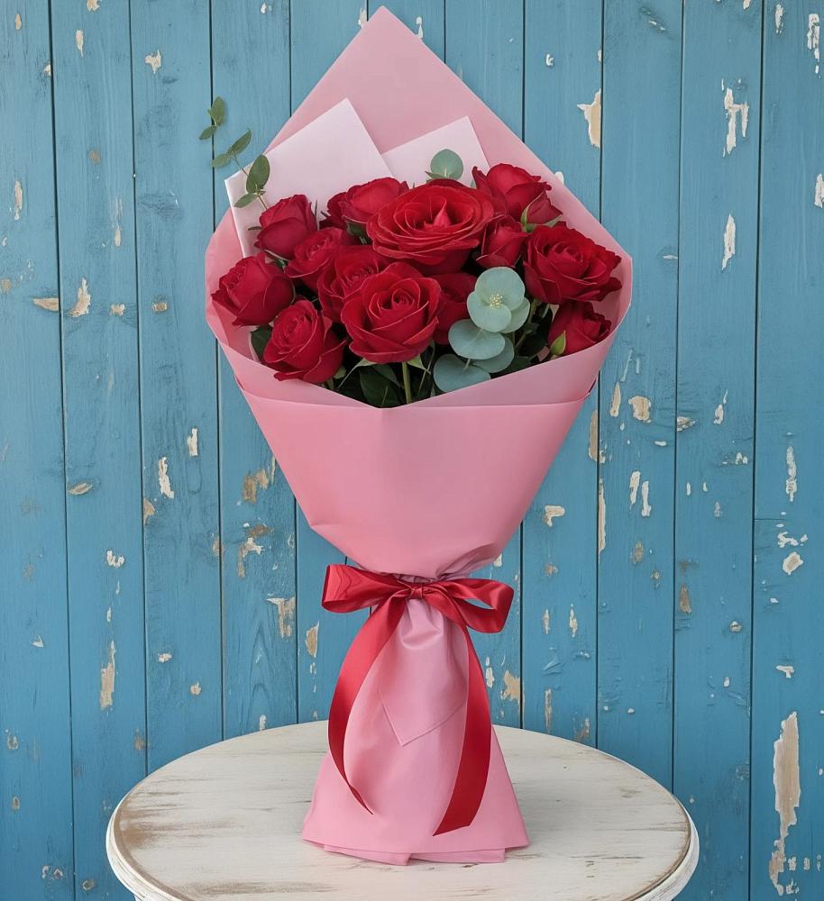 Букет цветов из: Розы в Фёдоровской