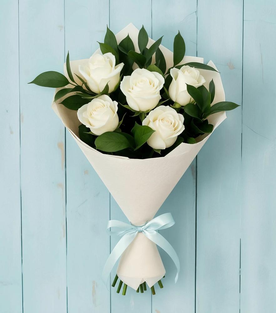 Букет цветов из: Розы в Фёдоровской