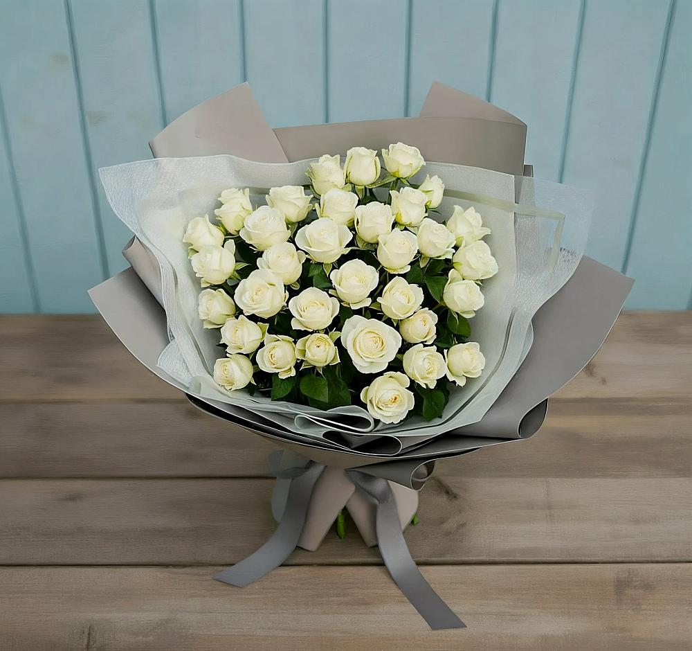 Букет Белоснежная нежность в Фёдоровской