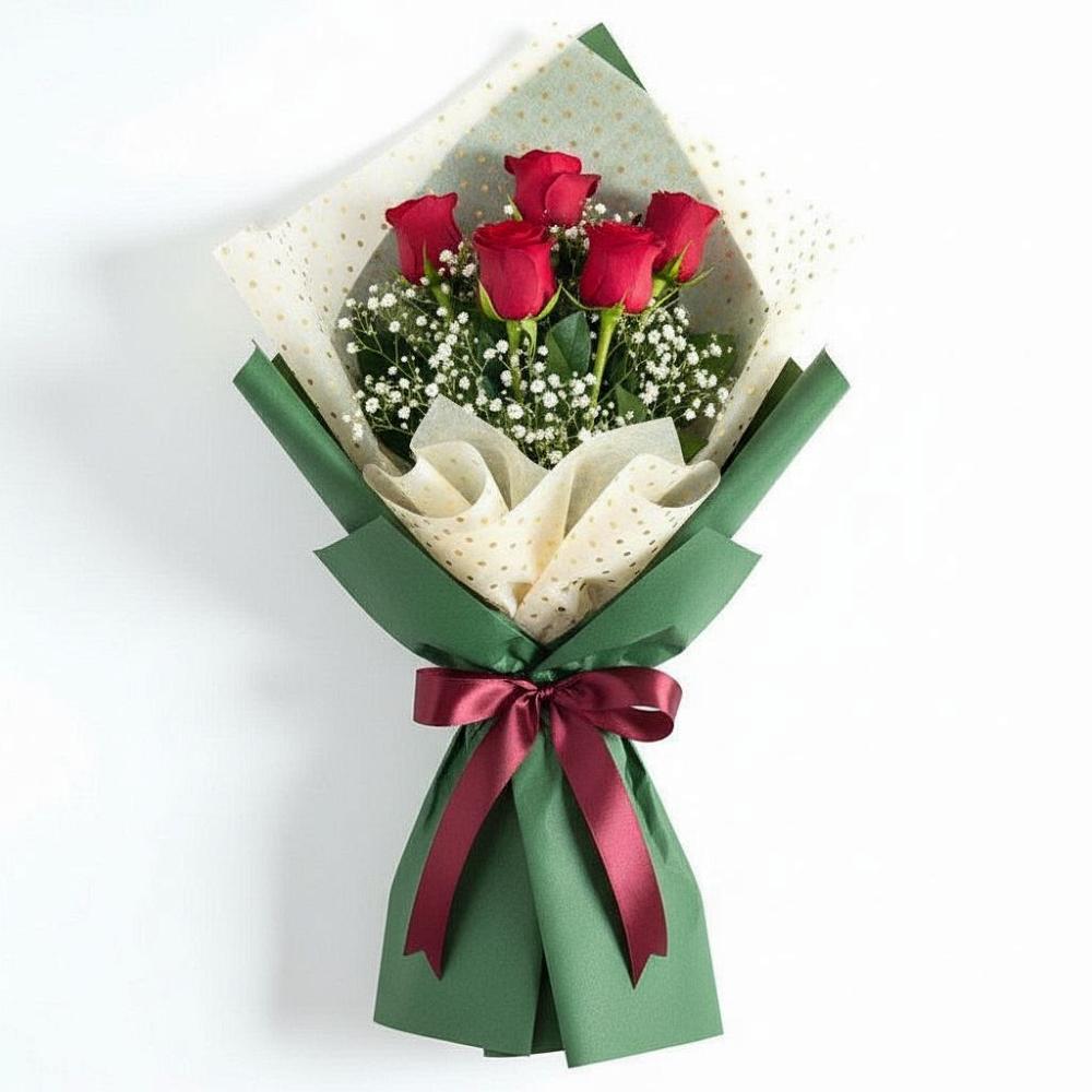 Букет цветов из: Розы в Фёдоровской