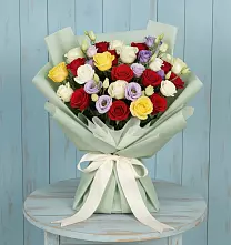 Букет цветов из:  Розы в Фёдоровской