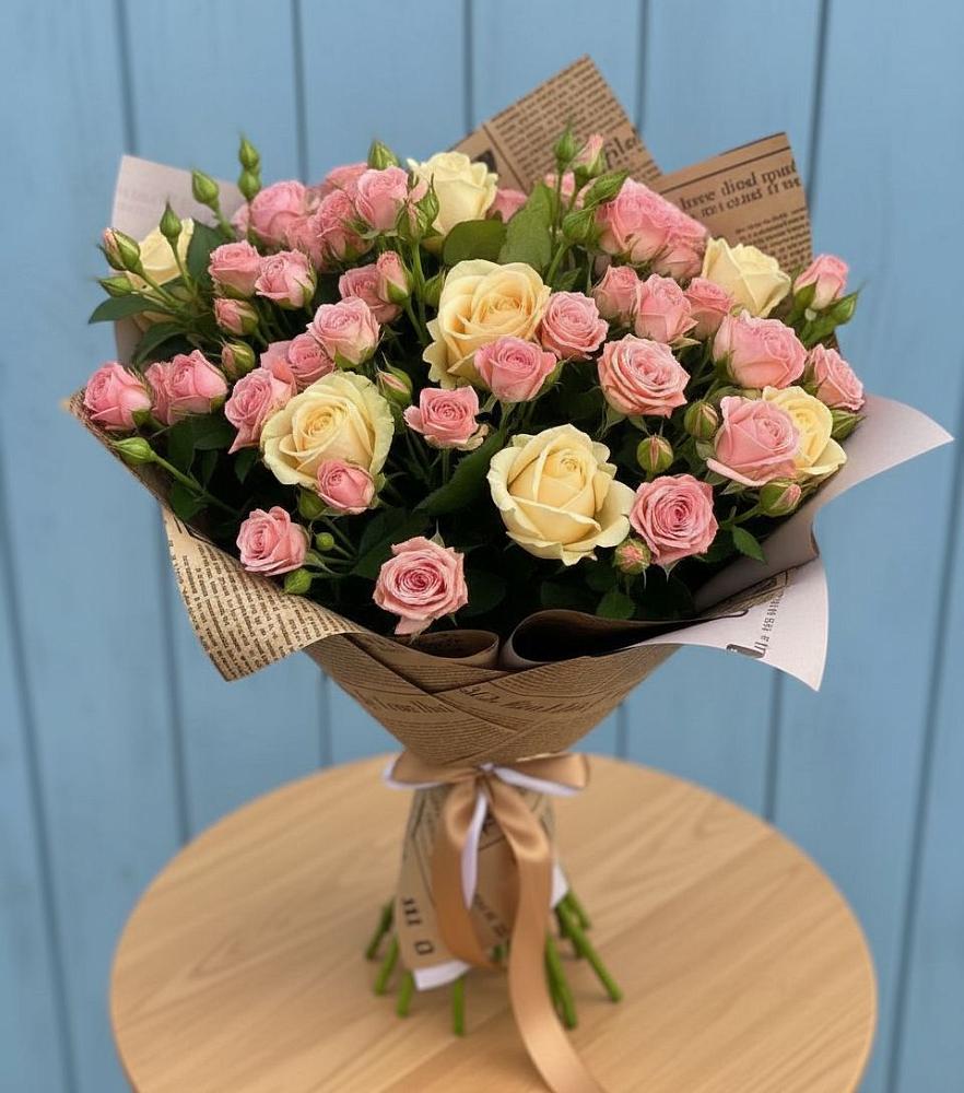 Букет цветов из: Розы в Фёдоровской