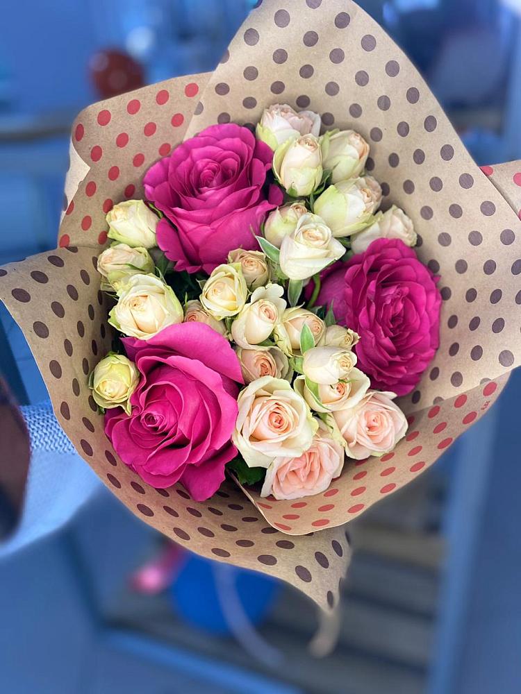 Букет цветов из: Розы в Фёдоровской