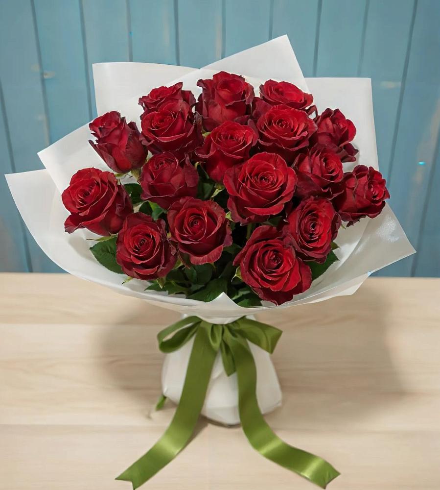 Букет Красные розы в Фёдоровской