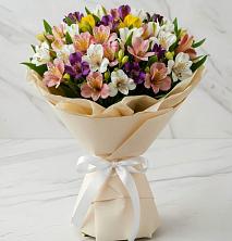 Букет цветов из:  Альстромерии в Фёдоровской