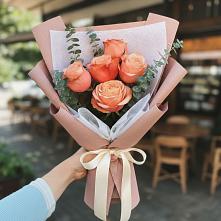 Букет цветов из:  Розы в Фёдоровской