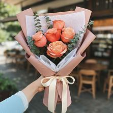 Букет цветов из:  Розы в Фёдоровской