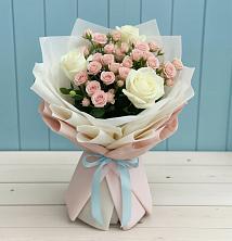 Букет цветов из:  Розы в Фёдоровской
