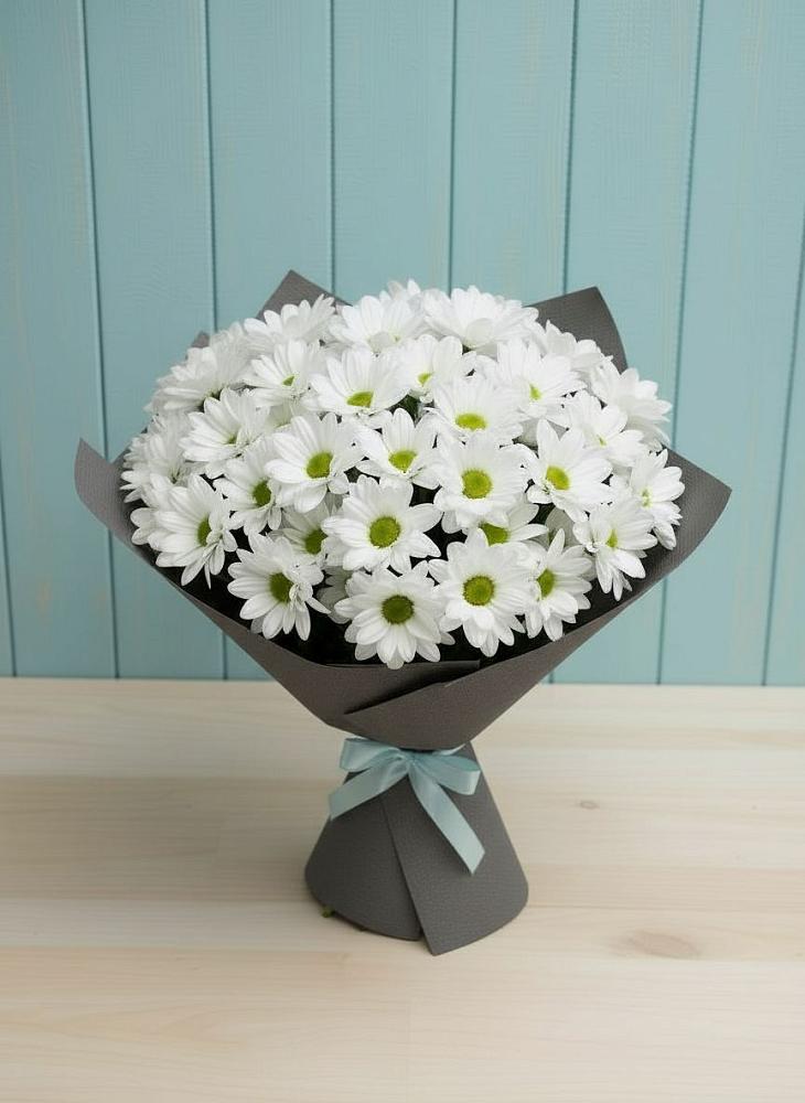 Букет цветов из: Хризантемы в Фёдоровской