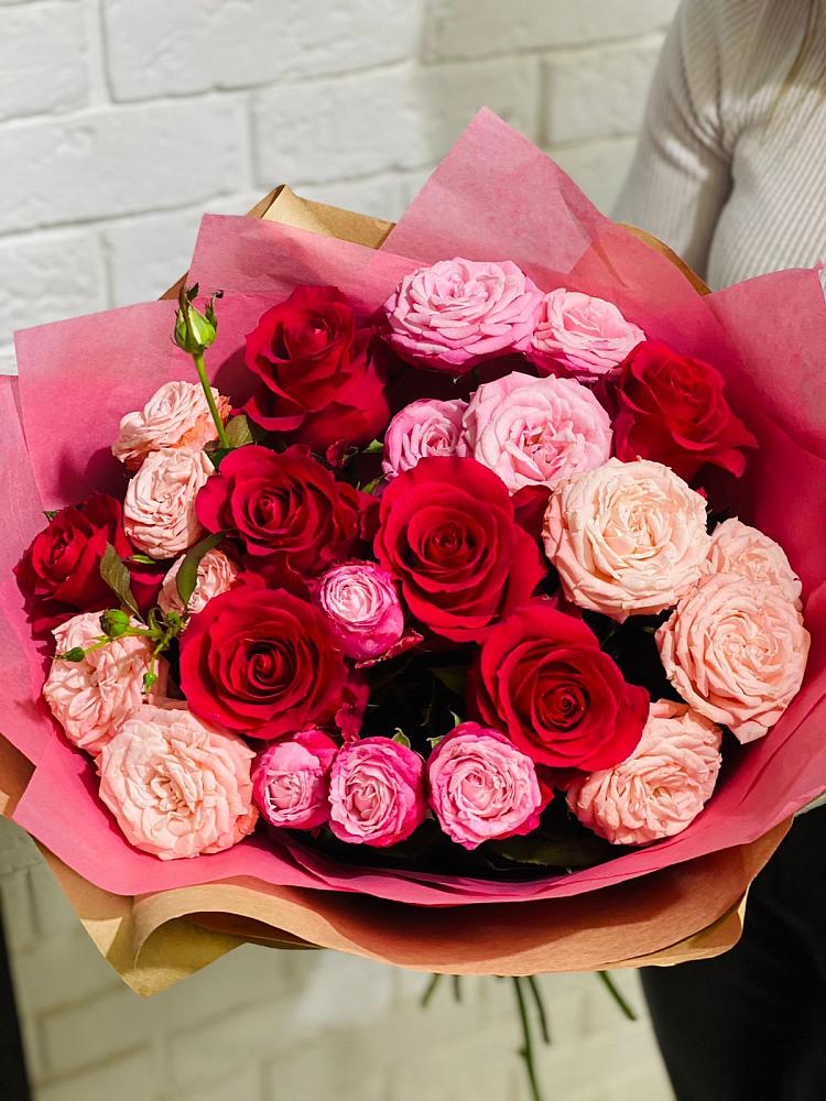 Букет цветов из: Розы в Фёдоровской