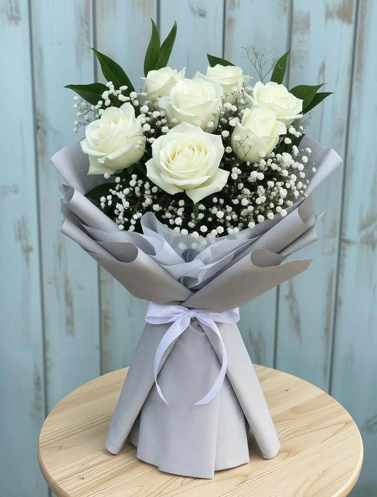 Букет цветов из: Розы в Фёдоровской