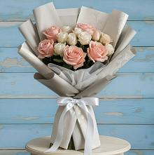 Букет цветов из:  Розы #REPLACE_PRED# Фёдоровской