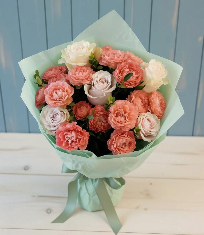 Букет цветов из: Розы в Фёдоровской