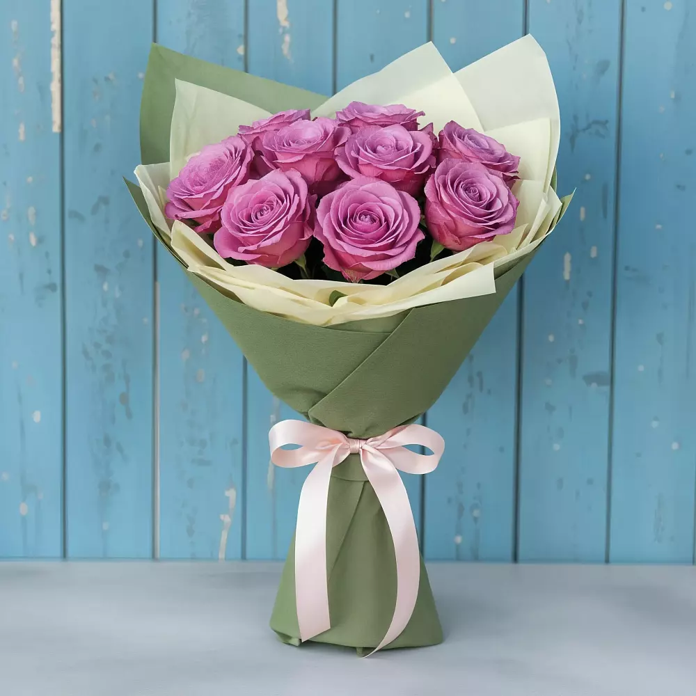 Букет Розы Фёрст Леди в Фёдоровской