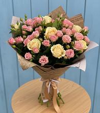 Букет цветов из:  Розы в Фёдоровской