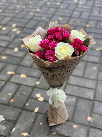 Букет цветов из: Розы в Фёдоровской