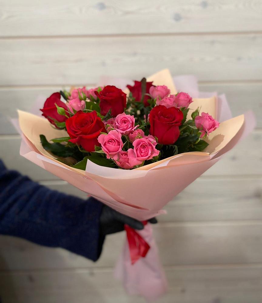 Букет цветов из: Розы в Фёдоровской