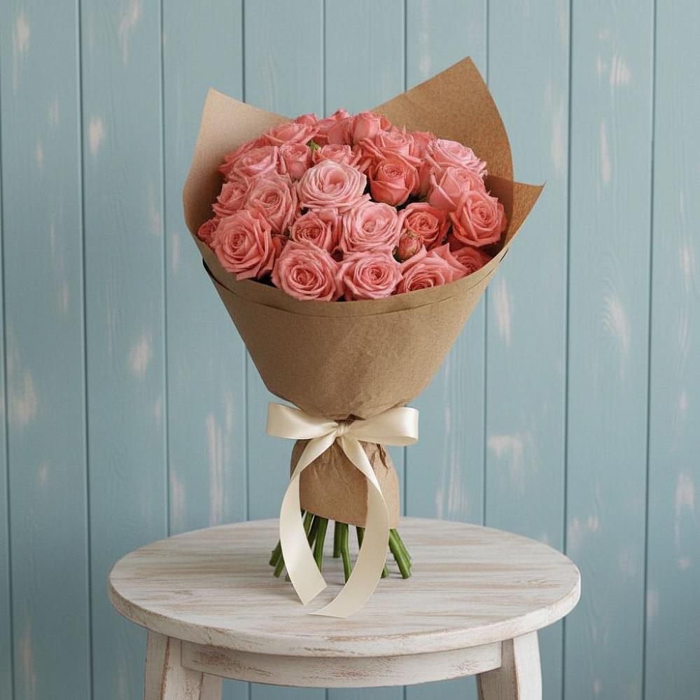 Букет цветов из: Розы в Фёдоровской