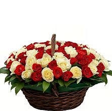 Премиум букет из: Розы #REPLACE_PRED# Фёдоровской