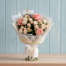Букет цветов из:  Розы в Фёдоровской