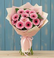 Букет цветов из:  Герберы #REPLACE_PRED# Фёдоровской
