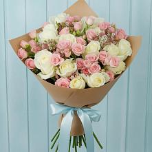 Букет цветов из:  Розы в Фёдоровской